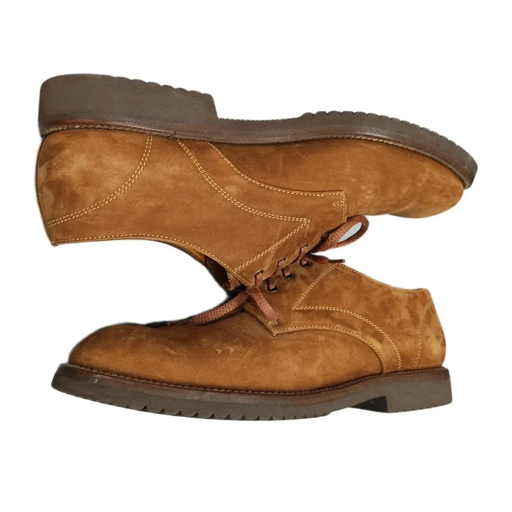 To Boot New York Oxford Shoes Mens US Size 9 Brown Comfort Almond Toe Italy Made